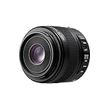 Lieferumfang: Panasonic H-ES045E Makro-Objektiv Leica DG Lumix G F2,8/ 45 mm (90 mm KB) / OIS schwarz, Sonnenblende, Objektivschutz