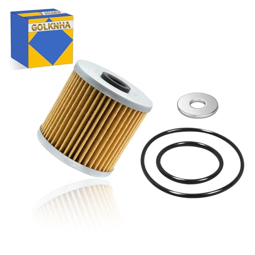 GOLKNHA Oil Filter Kit for Kawasaki ATV Bayou & Lakota 300