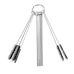 Geuxe-Carburetor-Carbon-Dirt-Jet-Cleaner-Tool-Kit-10x-Cleaning-Needles-with-5X-Brushes