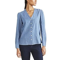 Light Wash Blue - Chambray Print (Twill)