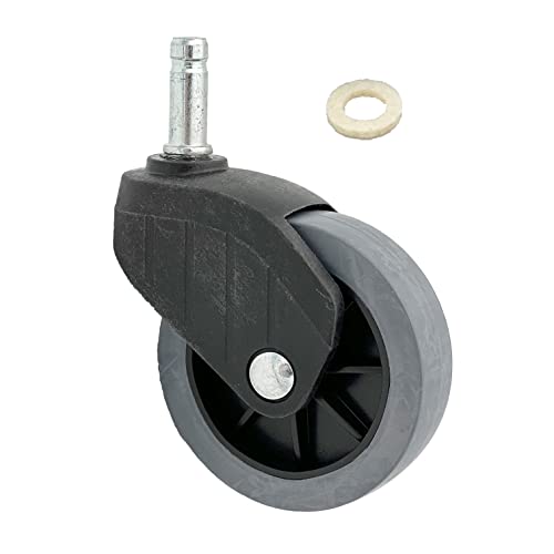 Rueda giratoria para barredora compatible con Kärcher S 4 S 6 y S4 Twin S6 Twin 4.071-747.0