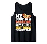 Cibo Gara Di Mangiatori Di Hot Dog Buongustaio