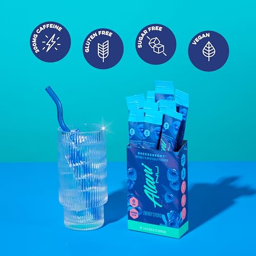 Alani Nu AN-SP10-BRZ-V3 Breezeberry Energy Sticks | Energy Drink Powder thumb #3