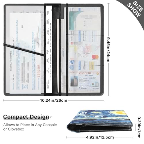 Organizador de Documentos para Auto Multicolor miniatura 3