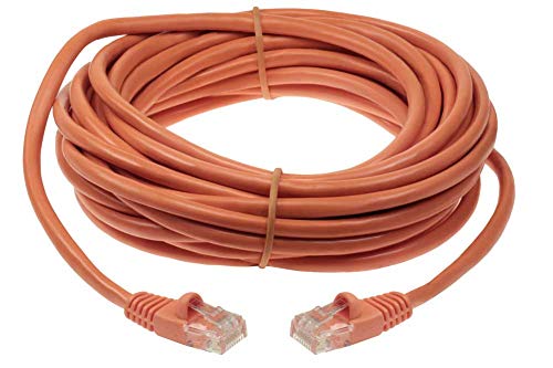 14ft Cat 5E Crossover UTP Ethernet Network Cable - Orange