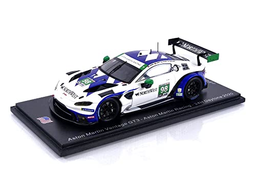 Aston Martin Vantage GT3 Spark 1/43 réplique haut de gamme de la légende de Daytona 2020