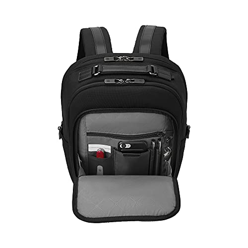 VICTORINOX(ビクトリノックス) Mochila masculina autêntica oficial, preta (preta 19-3911tcx)