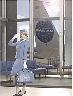 Pan Am Margot Robbie as Laura saluting in airport 8 x 10 Inch Photo