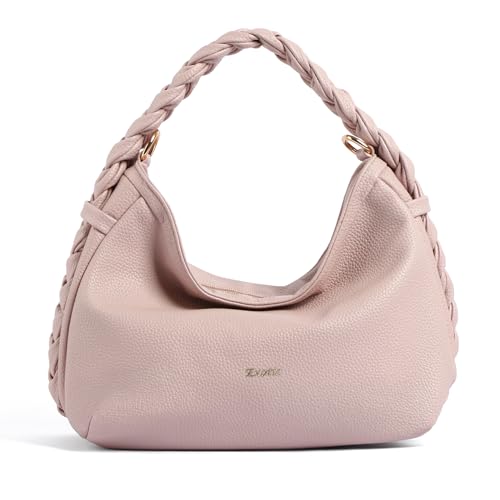 Image of EXOTIC Luna Braided Sling Bag for Women | Soft Structured Hobo Bag | Adjustable Strap | Multi Pocket | Elegant Everyday Purse