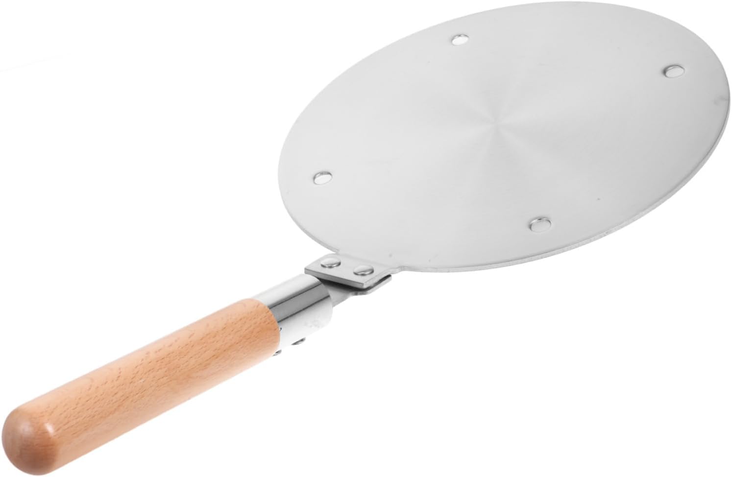 Round Heat Diffuser Plate for Induction Cookers and Gas Stoves Stainless Steel Cooking Adapter with Handle for Even Heat Distribution and Safe Cooking