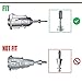 Front Left Driver Side Door Lock Cylinder with 2 Keys for Volkswagen Golf 1997-2006 Jetta 1997-2005