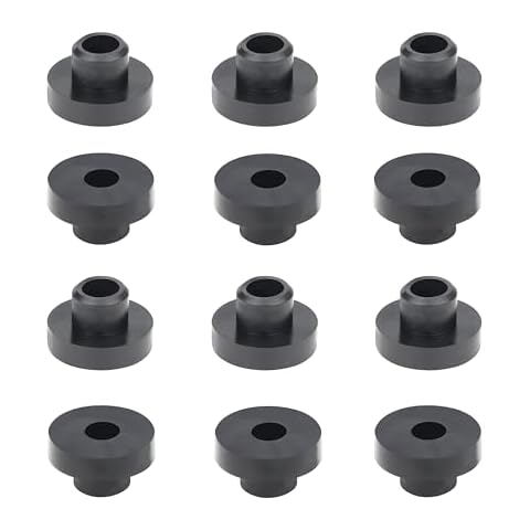 PEHUAP Universal Nitrile Rubber Fuel Tank Grommet Cover