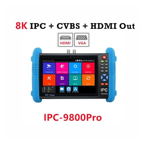 Probador IPC IPC9800Pro multifuncional para sistemas de circuito cerrado de televisión 2
