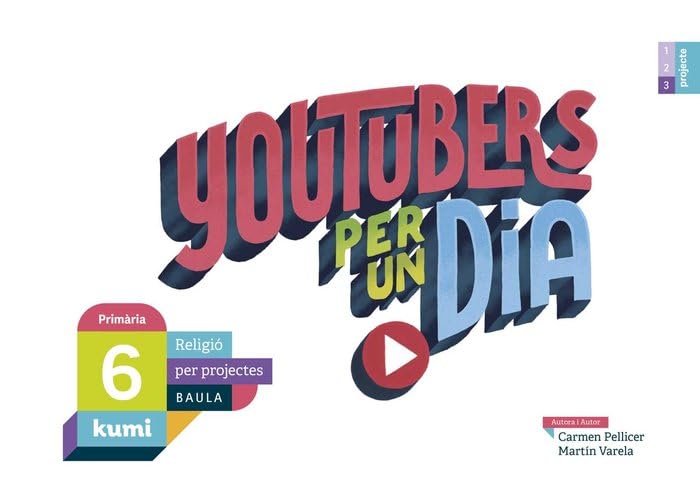 Portada de Youtubers per un Dia Primaria Religió per Projectes Cat