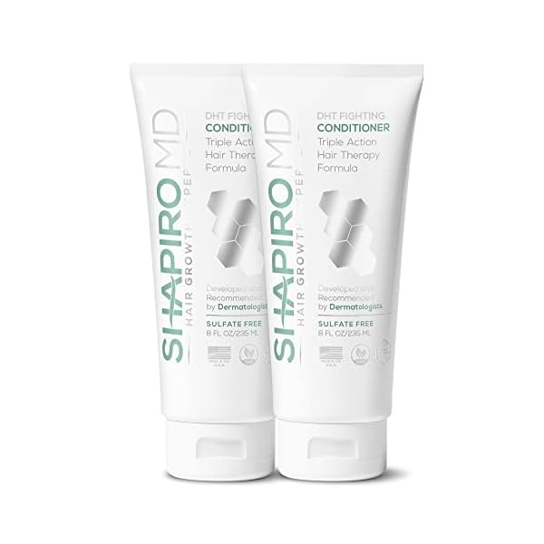 Hair Loss Conditioner | DHT Fighting Vegan Formula for Thinning Hair Developed by Dermatologists | Healthier, Fuller and…