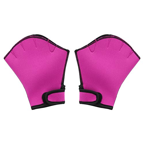 image for Efanr 1 Pair Training Aqua Fit Swim Webbed Gloves Aquatic Fitness Wate