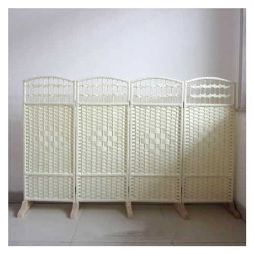 Paravent en rotin pour chambre d'enfant cloison séparation pliable - 6
