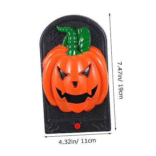 Uonlytech Brinquedos De Brilho De Campainha De 1 Unidade Decoração De Halloween Campainha De Abóbora