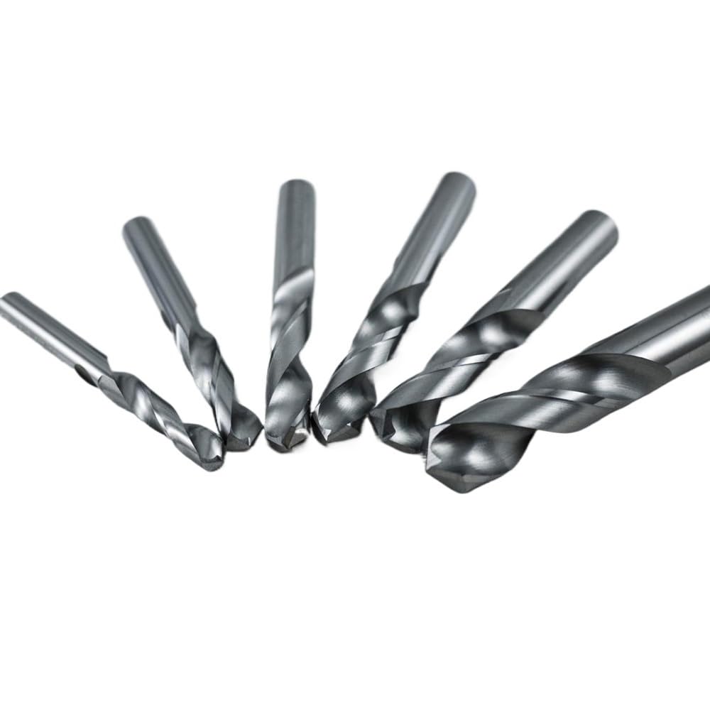 Forets hélicoïdaux en carbure monobloc, tige droite ronde de 0,5 à 7 mm, for acier inoxydable, acier trempé, fonte(2.0mm 10pc)