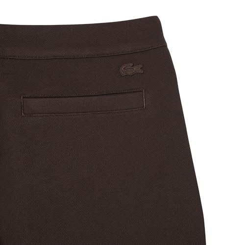Lacoste Men's Loose Fit Piqué Pleated Pants3
