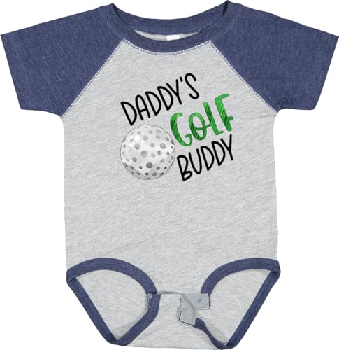 inktastic Daddy's Golf Buddy with Golf Ball Baby Bodysuit