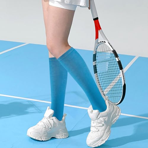 Image of Knee High Socks for Women, Long Tall Knee Tube Socks