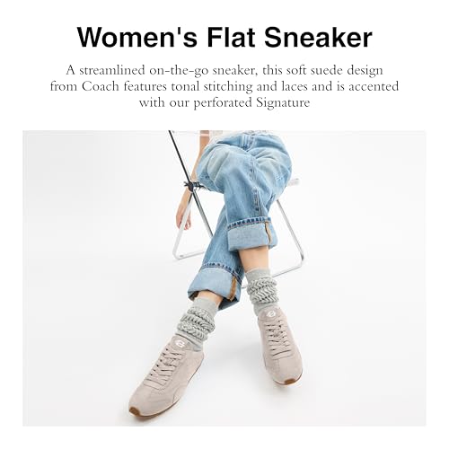 COACH Womens Flat Sneakers Steam 8 Medium2