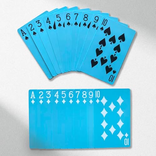 Generisch 2X 54 Karten Blau Standard Spielkarten Pokerkarten – Bild 6