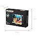 DaTengPin Fish Tank Building Blocks Set with Lighted Aquarium, Ocean Theme Clown Fish, Marine Plants, STEM Toys Creative Birthday Gifts for Kids 8+