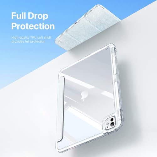 Coque iPad Pro 11 2024 rigide et élégante avec protection TPU intégrée