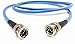 Custom Cable Connection 300 Foot Belden 1694A 6G HD-SDI RG6 BNC Cable (75 Ohm) Blue Jacket