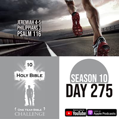 Day 275 | Judah and Israel will be punished by the Lord | Philippians 3: Run to get the prize Podcast Por arte de portada