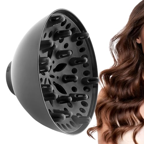 Diffusore Capelli Universali, Asciugacapelli Diffusore Regolabile, Resistenza Calore Attaccamento Dei Diffusori Capelli Ricci Per Asciugacapelli, Diffusori Asciugacapellis Ugello Arricciare Ondulati