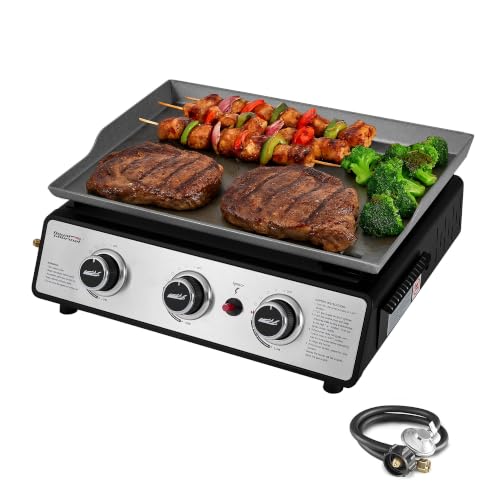 Royal Gourmet PD1301S Portable 3-Burner Tabletop...
