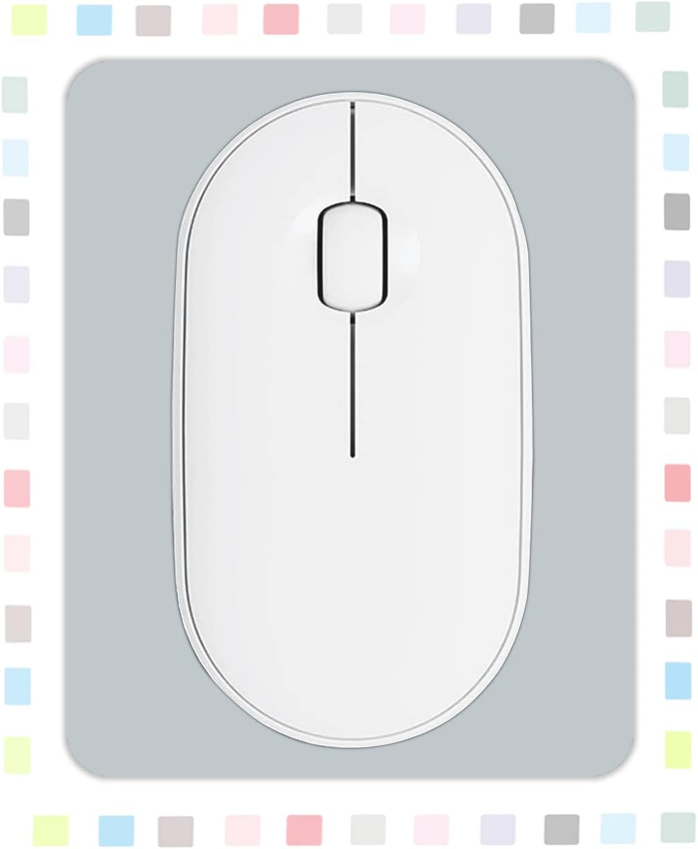 Small Rectangular Mouse pad Shop,only Takes up Mouse Space, Universal Mini Mouse pad Portable Waterproof, with Non-Slip Glue Base, Gray 5X6 inches, 5x6 inches Gray