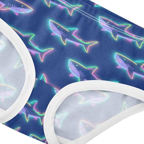 GuoChe Underwear Elastic Waistband Panties Organic Underwear for Toddler in Sizes 2T,3T, 4T, 5T, 6Y and 8Y4