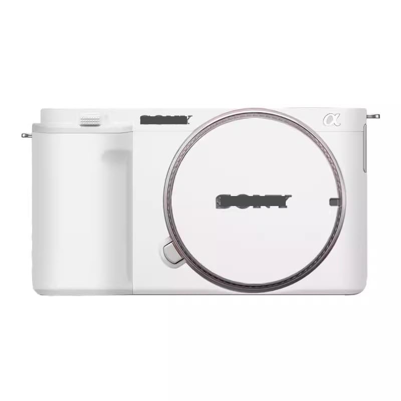 Autocollant Sony ZV-E10 blanc mat pour protéger votre appareil photo