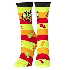 Crazy Socks, Favorite Candy Socks, Fun Colorful Prints, Assorted Novelty Styles