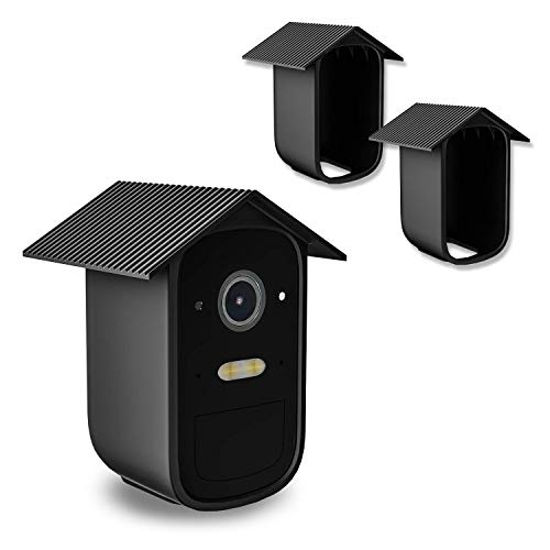 BECEMURU eufyCam 2C Caméra de sécurité Cam de Protection avec Base de Peaux en Silicone résistantes aux UV et aux intempéries pour eufyCam 2C/2C Pro(2 Paquet) (eufyCam 2C/2C Pro) Cover