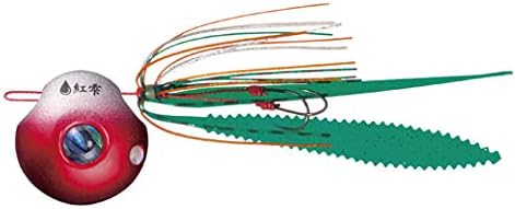 Puzz-Design Lure, Red Drops, 4.2 oz (125 g), BN125G-005#005 Silver Red