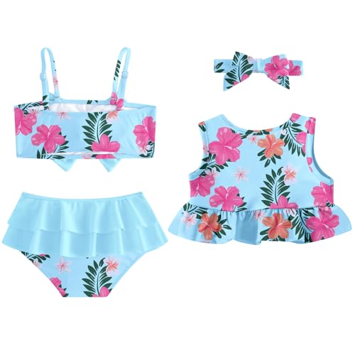 image for Ahegao Bathing Suit for Toddler Little Girl Swimsuit Girls 18-24 Month