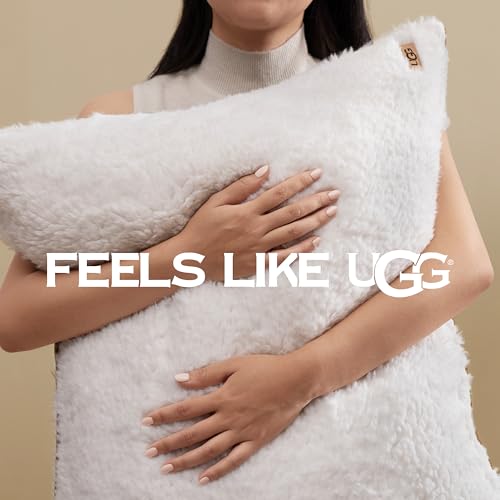 UGG Blissful Queen Comforter Set, Cozy & Reversible, 3-Piece, Brown Fawn - image 6