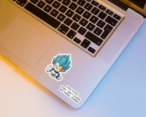 Image of Pack of 15 Anime Stickers for Laptops /Mobiles /Guitar /Journal etc. (Cute Anime)