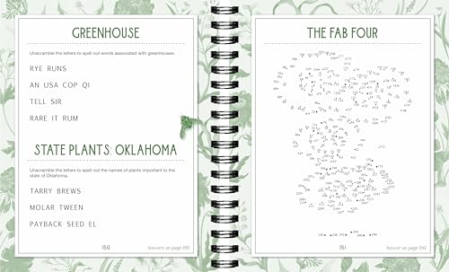 Brain Games - Botanical Puzzles: More Than 200 Puzzles About All Kinds of Plants and Their Uses Spiral-bound – November 29, 2024 - Image 6