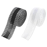 👖[Facile à utiliser] – Préparez simplement le vêtement à retoucher et appliquez-le. Aucune couture n'est nécessaire, ce qui vous fait gagner du temps. Placez le ruban d'ourlet entre les deux morceaux de tissu, humidifiez le vêtement et repassez-le en aller-retour pendant environ 10 secondes. Cousez ensuite les morceaux ensemble. En cas de problème d'adhérence, répétez l'opération.