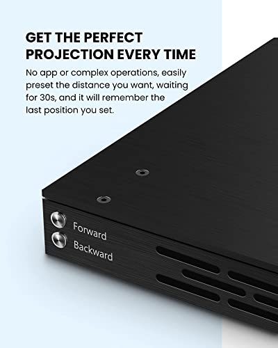 Image of AWOL VISION IC-A150 Motorized Slider Tray for Ultra short throw(UST) projector, extend to 150 inch picture, automatically Retractable Tray telescopic design, smart syncs with projector's power