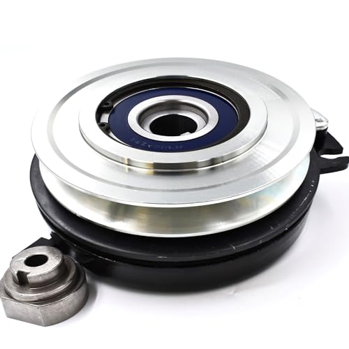 HD Switch HiTorque 260ftlb BIGBearing Billet Pulley PTO Clutch for Ferris Snapper 5101780YP 5101780 Warner 5228-20 522820 w/Larger Replaceable Pulley Bearing OEM Upgrade