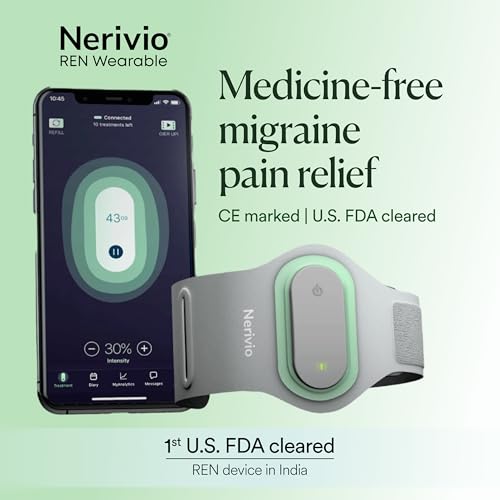 Image of Nerivio - Clinically Proven, Medicine Free Migraine relief | Safe & Effective for Acute and Preventive treatment