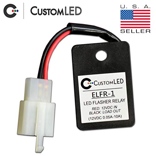 Custom LED Electronic LED Flasher Relay for LED Blinkers on Motorcycles - ELFR-1