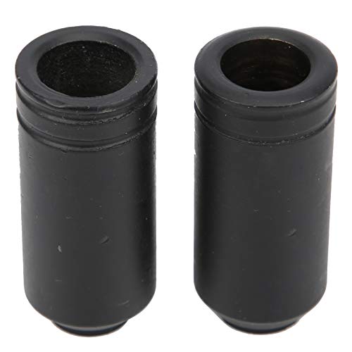 AMONIDA Metall Stunt Scooter Pedal, Schwarz 2x0.9in Langlebiger Scooter Peg, Scooter Zubehör Stunt Scooter Scooter Peg für Extreme Scooter